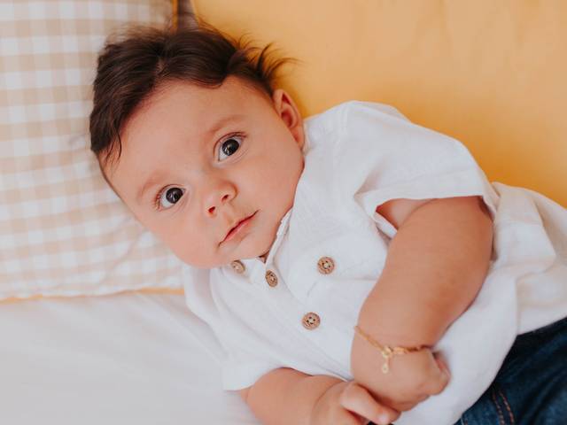 Ensaio Infantil de Lucas 5 meses