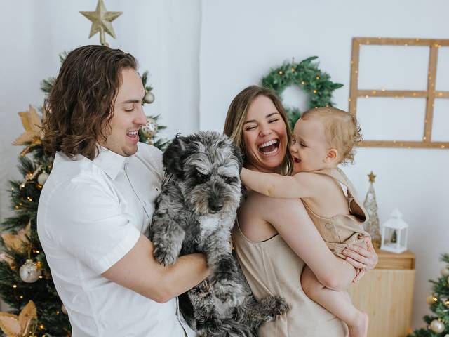 FAMILY of Christimas: Bela, Lucas, Pippo and Obi