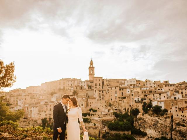 postboda de Postboda al atardecer