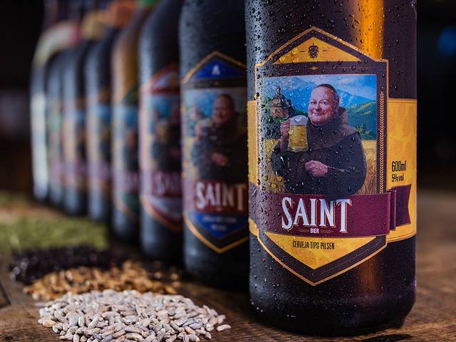 Banco de imagens de Cervejas Saint Bier