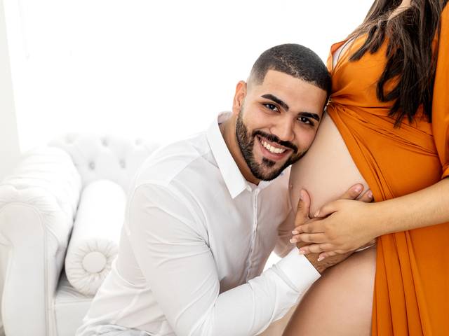 Gestante de Mamãe Jhulya