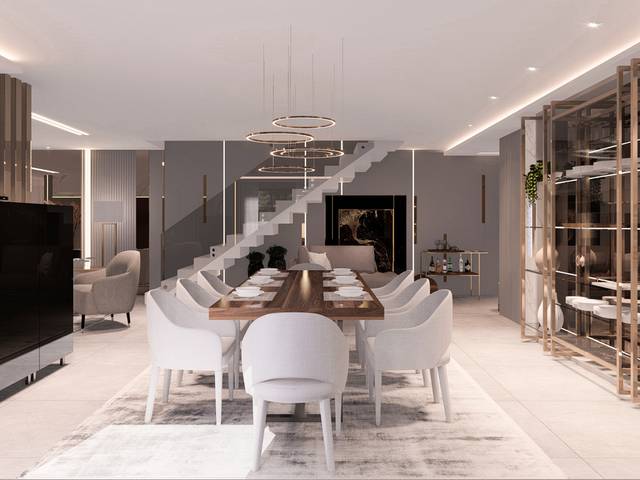 Interiores de Villa P+A - Lisboa/ Portugal