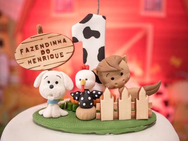 Aniversário Infantil de Aniversário 1 ano - Henrique