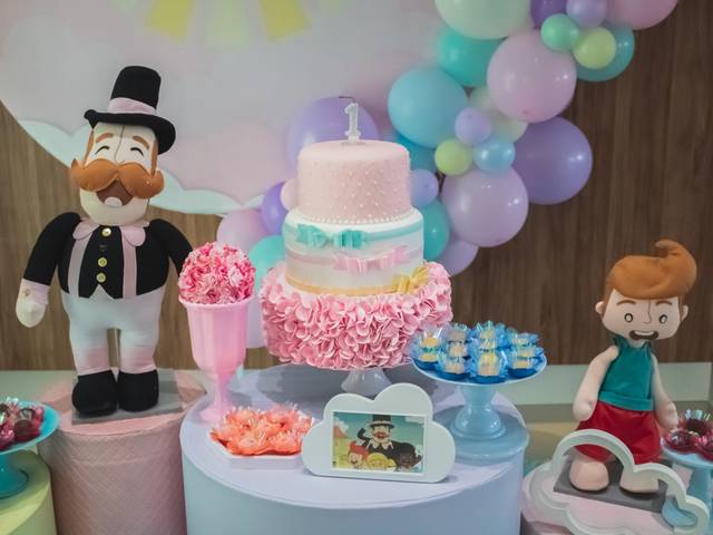 Aniversário Infantil de Aniversário 1 ano - Antonella