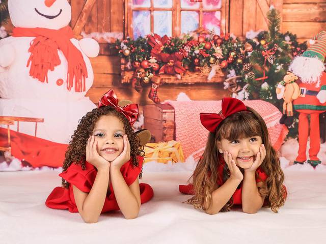Ensaios de Natal de Júlia e Elis