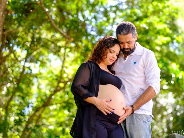 gestantes de Walber e Priscila