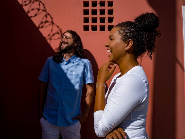 ensaios pré wedding de Laila e Alaor