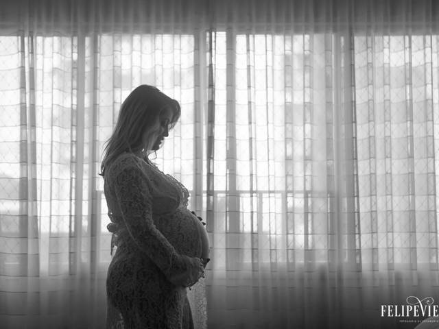 gestantes de Maria Angélica + Diego + Lara = Lorenzo