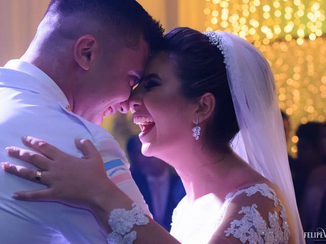 wedding day de Michelli e Felipe