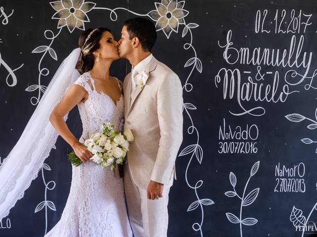wedding day de Emanuelly e Marcelo