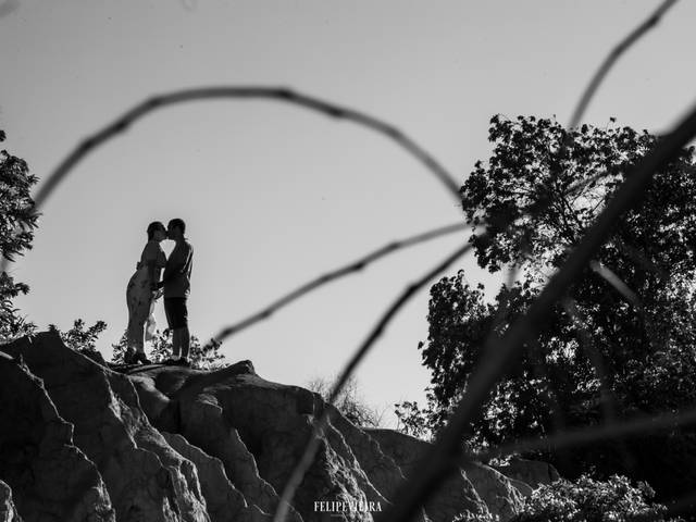 ensaios pré wedding de Ariane e Rafael