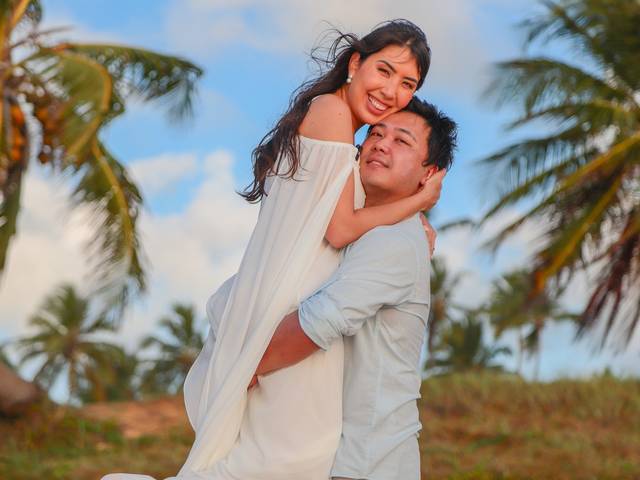 Pré Casamento de Amanda &Thiago - Amor ao Amanhecer: Um Pré-Wedding Inesquecível na Praia do Iberostar