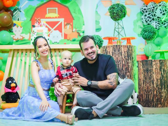 Aniversário de Uma noite na fazendinha do Pietro / 1 Aninho