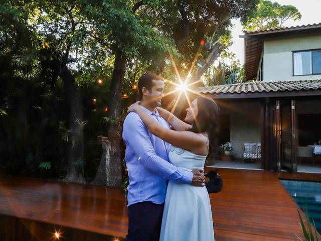 Casamento de O Amor no Quintal de Casa: O Casamento Civil Intimista de Paloma e Marcio em Praia do Forte