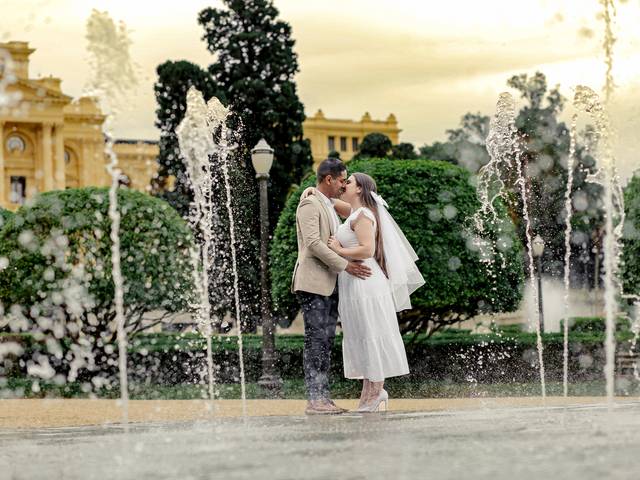 Ensaio Pre Wedding de Pre Wedding - Museu do Ipiranga