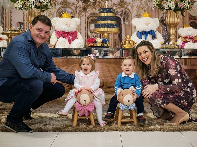 ANIVERSÁRIOS de CATARINA E MARTÍN UM ANO