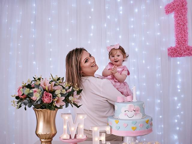 ANIVERSÁRIOS de 1 ANO MARIA EDUARDA
