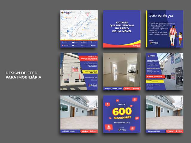 DESIGN PARA FEED / STORIES de DESIGN DE FEED - SOBRAL IMOVEL