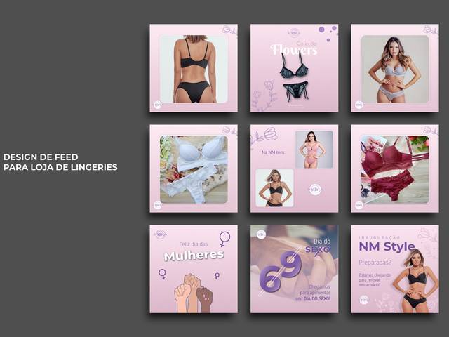 DESIGN PARA FEED / STORIES de DESIGN DE FEED - NM STYLE