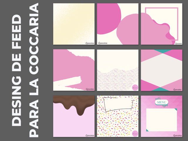 DESIGN PARA FEED / STORIES de DESIGN DE FEED - LA COCCARIA