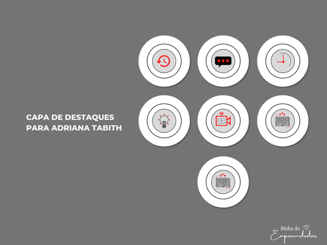 DESTAQUE PARA INSTAGRAM de CAPA DE DESTAQUE - ADRIANA TABITH