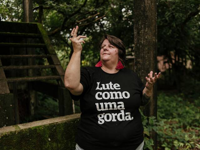 Lute como uma Gorda de Malu Jimenez para Puta Peita