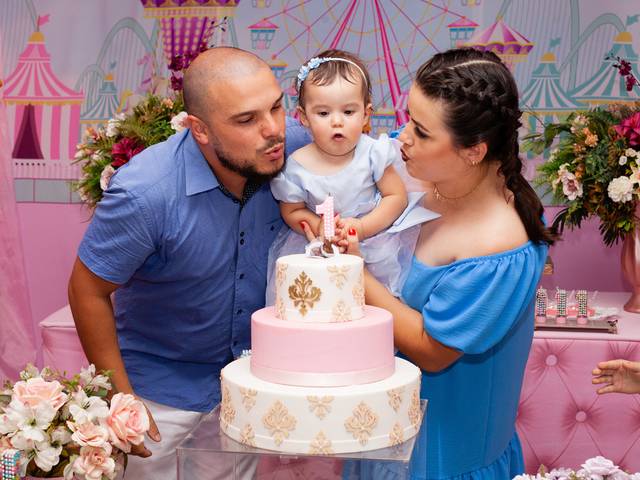 Aniversário de 1 Aninho Cecília