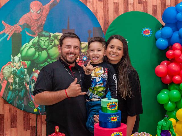 Aniversário de 4  Anos Thales