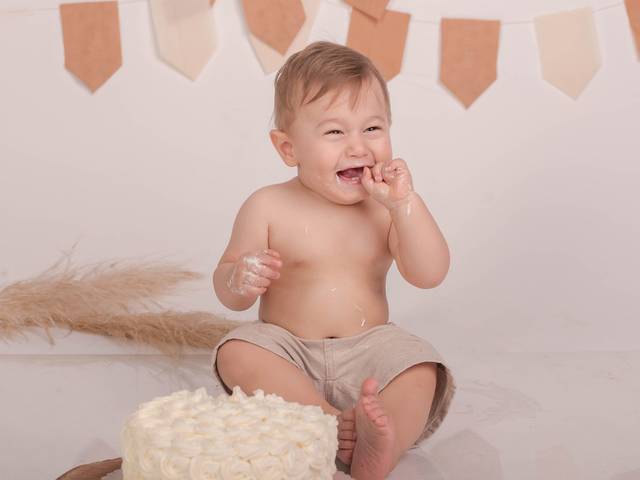 Família  de 1 aninho Arthur 