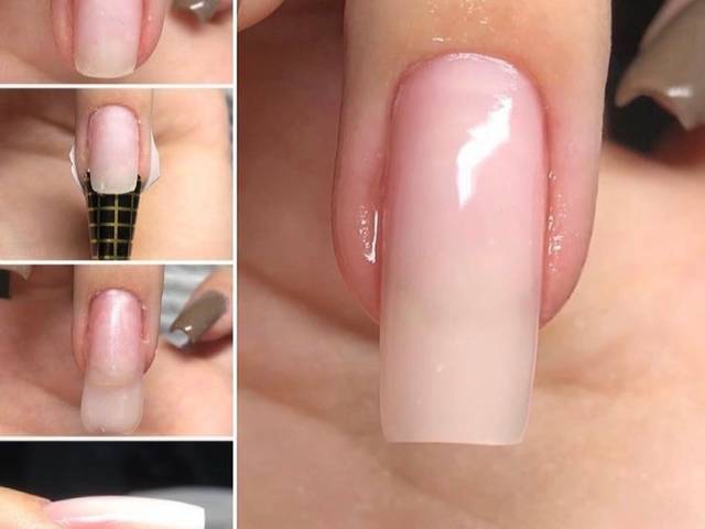 manicure de Gel moldado