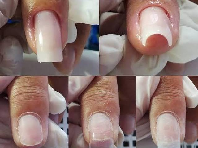 manicure de Gel na tips