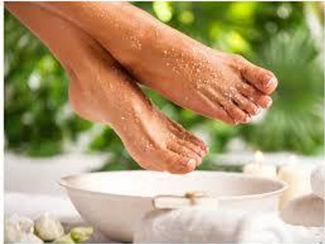 manicure de Spa dos pés 