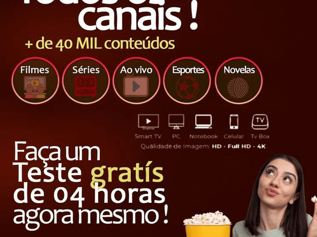 Canais de IPTV de Flash IPTV