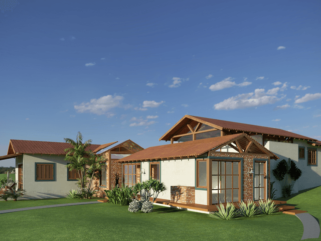 Arquitetura e Interiores de Sítio S|F