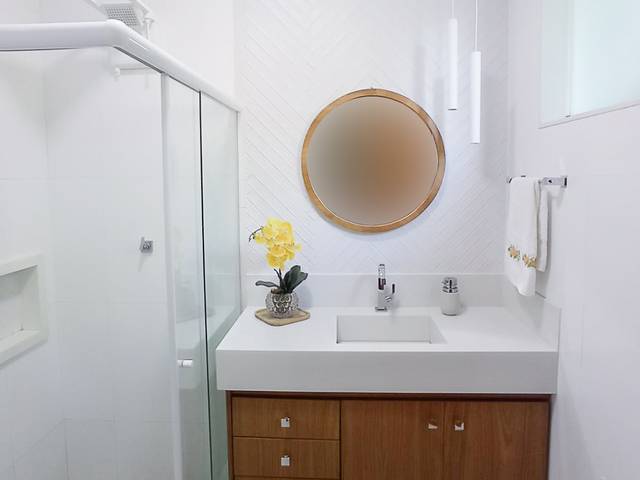 Arquitetura e Interiores de Banheiro L|A