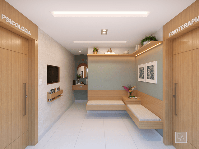 Arquitetura Comercial de Consultório Psicologia