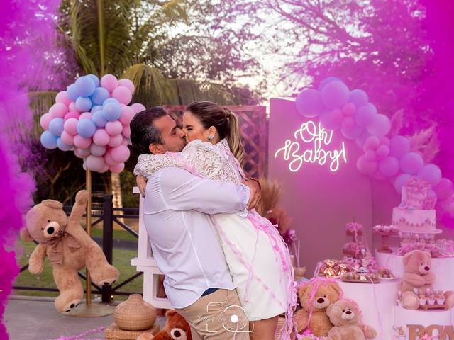 CHÁ REVELAÇÃO de LUANA E PAULINHO 