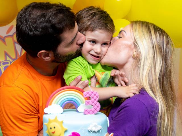 ANIVERSÁRIO NA ESCOLA de JORGE REICHE - 3 ANOS