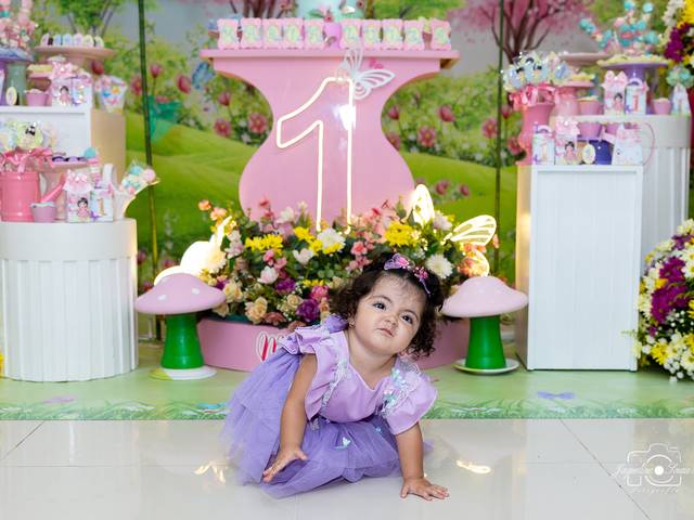 ANIVERSÁRIOS de MARIA LUIZA - 1 ANO
