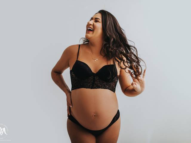 GESTANTE de Fabiele à espera de Joana