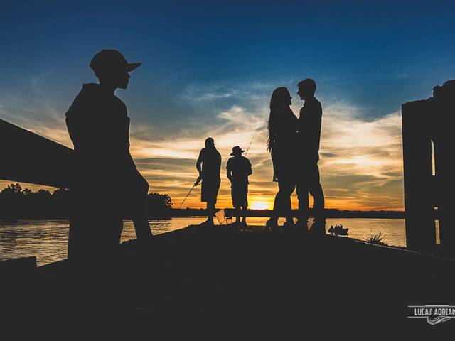 Ensaios de casais de Jóicy e Marcio