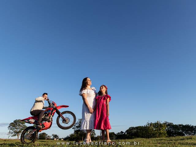 Ensaios de casais de Daiana e Nilson