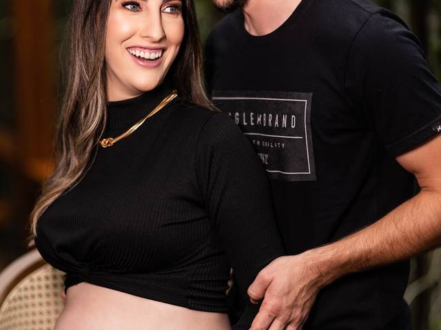 Família de Alini e Bruno a espera do Arthur