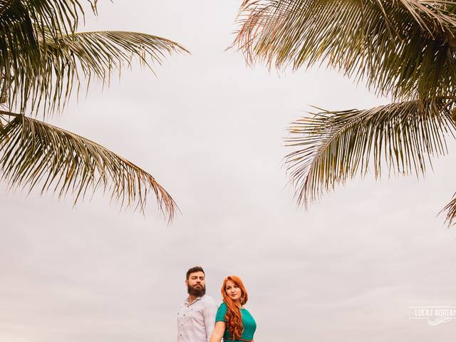 Ensaios de casais de Gabriela e Leonardo