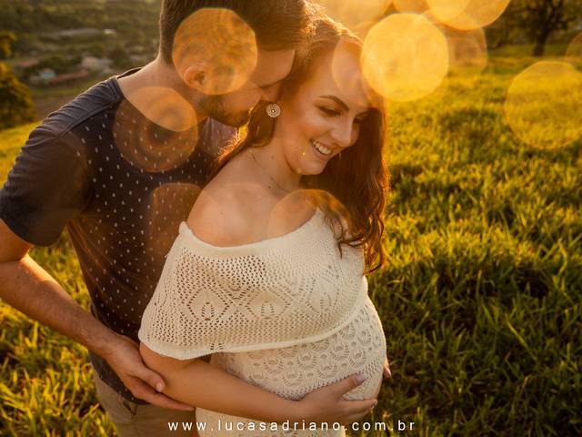 Família de Daniela e Alex a espera do Theo