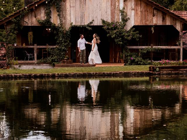 Ensaios de casais de Sabrini e Carlos