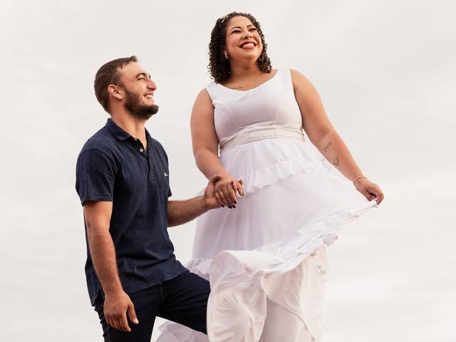 Ensaios de casais de Mariana e Daniel