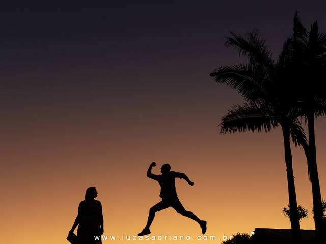 Ensaios de casais de Leila e Ricardo