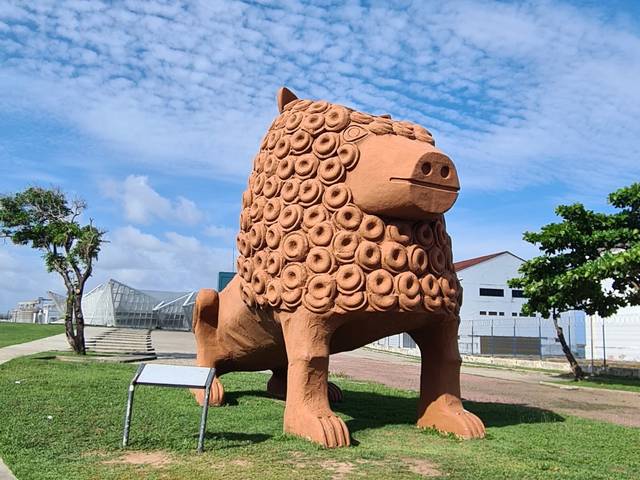 Paisagens Urbana de Recife de Leão do mestre Nuca. 