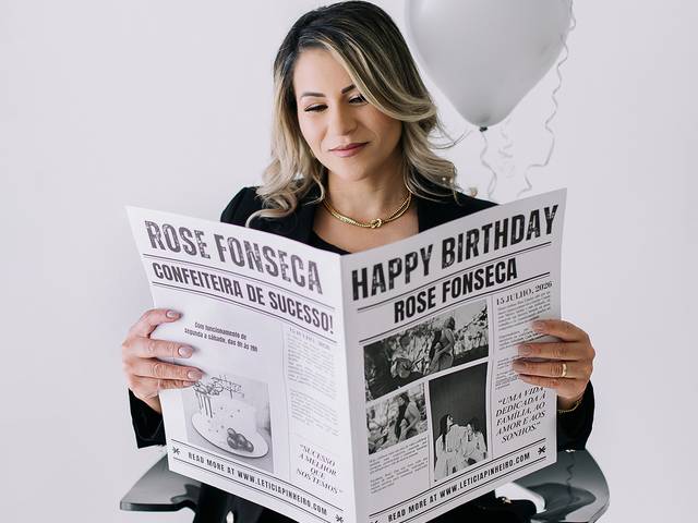 Sessões Comemorativas de Rose 40 Anos.